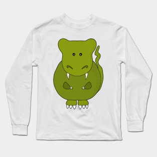 Dino Kawaii Long Sleeve T-Shirt